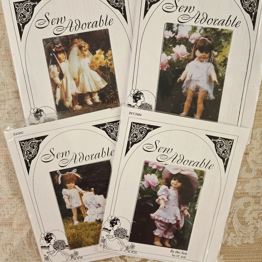 Sewing Patterns Bundle of 4 For 18